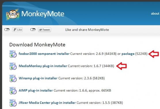 MonkeyMote（MediaMonkey）01