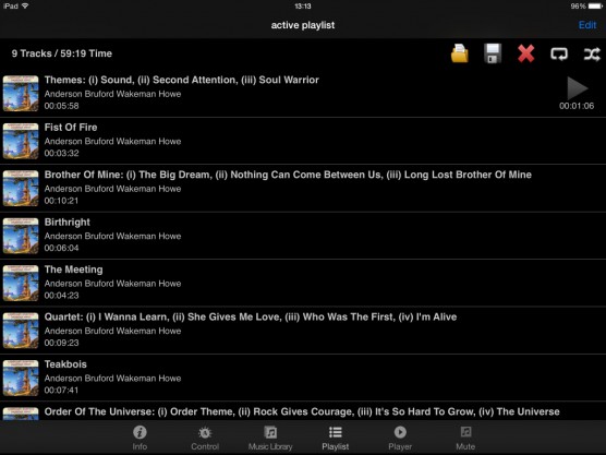 Audionet Music Manager（iPad）01