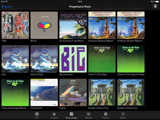 Audionet Music Manager（iPad）02